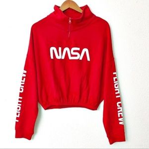 NASA pullover top